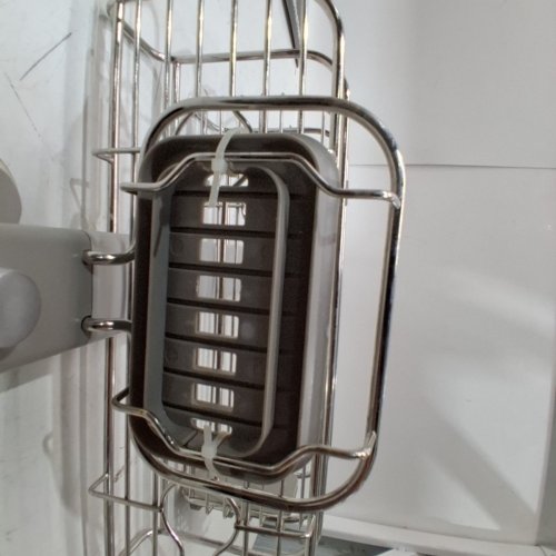 SIMPLE HUMAN ADJUSTABLE SHOWER CADDY ALUMINUM - LARGE - SILVER image 3
