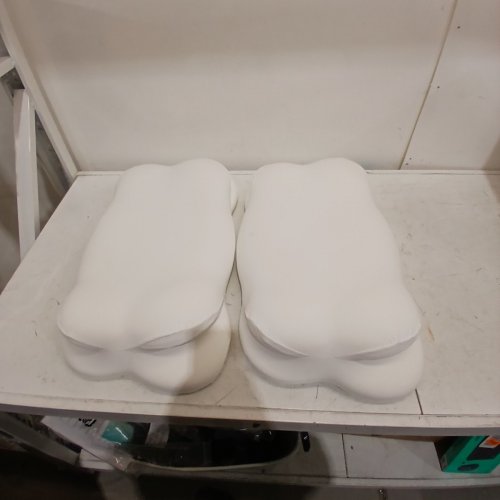 2PK MELLOW SLEEP CLOUD ALIGN ULTIMATE COOLING COMFORT PILLOW WITH COVER & PILLOWCASE - REGULAR / 3.5" - 4.3" - WHITE (MODEL: MELLOW) image 2