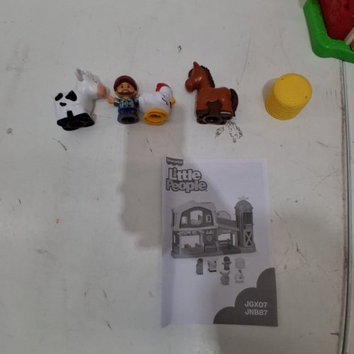 FISHER-PRICE LITTLE PEOPLE TODDLER TOY CARING FUN ANIMAL FARM PLAYSET - AGES 1+ - MULTI-COLOUR (MODEL: JNB87-9564) image 4
