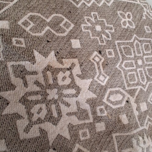 SADIE TOWN & COUNTRY LIVING DECORATIVE CHENILLE NON-SLIP LOW-PILE ACCENT AREA RUG - 30" X 45" - BEIGE (STYLE: 1992776) image 3