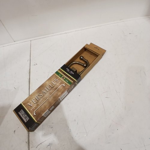 VERSAILLES HOME FASHIONS SINGLE SWING ARM ROD - 14" TO 24" - ANTIQUE BRASS (MODEL:8028-82) image 2