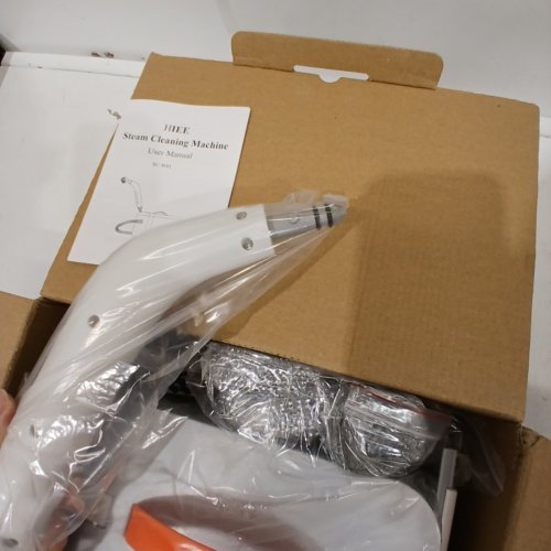 HIEE 10-IN-1 MULTIFUCTIONAL STEAM CLEANER KIT - 1500W/110V - WHITE/GREY (MODEL: SC-W01) image 3