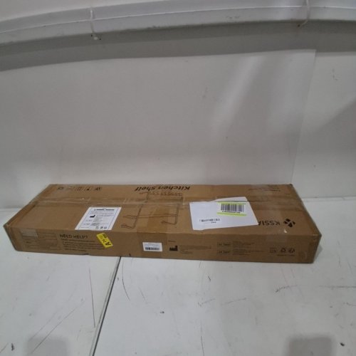 KSSIAZ 2-TIER INDUSTRIAL PIPE FLOATING SHELF - 31.5" - BLACK/BROWN image 3