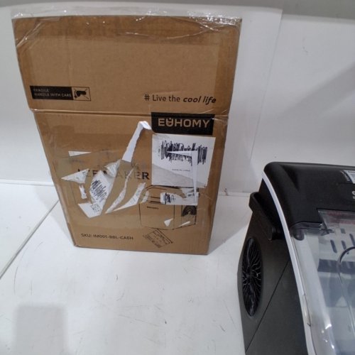 EUHOMY COUNTERTOP ICE MAKER - MAKES 26LBS/DAY - BLACK (MODEL: IM-06D) image 6