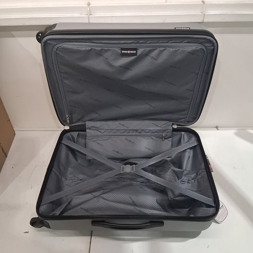 SWISSGEAR CHROME HARD SIDE SPINNER MEDIUM LUGGAGE - 24'' - SILVER ( MODEL: SW50974127 ) image 5