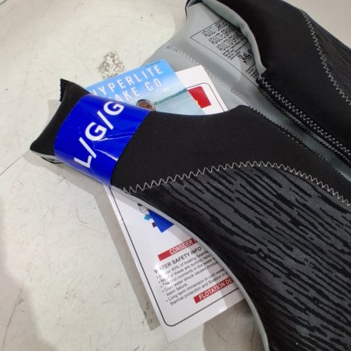 MENS HYPERLITE LIFE VEST - ADULT LARGE - BLACK/GREY (MODEL: 3245/2038460) image 3