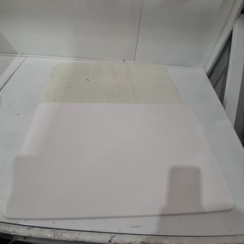 YINOOS NON SLIP QUICK DRY DIATOMITE STONE BATH MAT - 15.25" X 23.5" - WHITE image 2