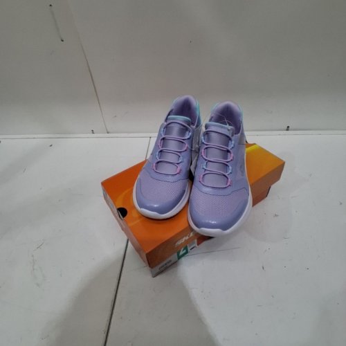 GIRLS' SKECHERS BOUNDER SNEAKERS - 2 - PINK / WHITE (STYLE: 2000979) image 3
