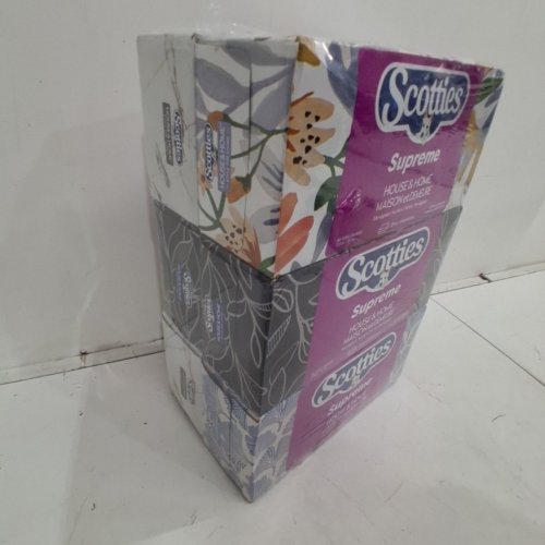 6PK (81 TISSUES PER BOX) SCOTTIES SUPREME 3-PLY FACIAL TISSUES, HYPOALLERGENIC AND DERMATOLOGIST APPROVED image 2