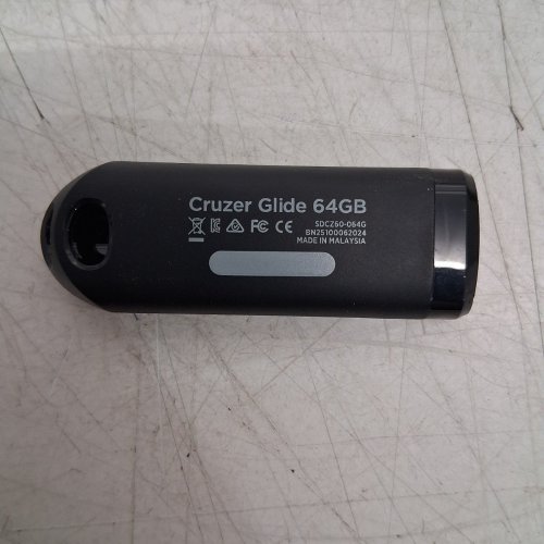 SANDISK CRUZER GLIDE USB FLASH DRIVE - 64GB - BLACK image 4