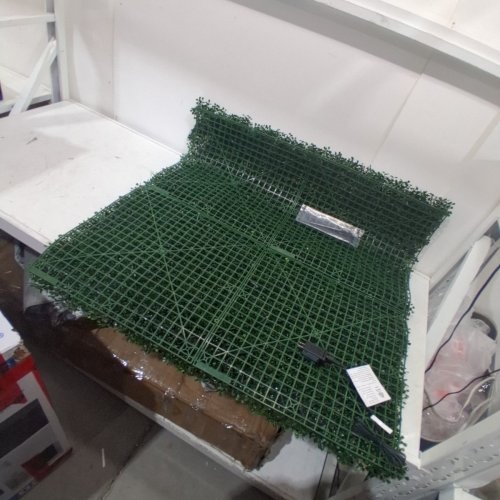 ARTIFICIAL BOXWOOD HEDGE WITH LIGHTS - 40" X 40" - GREEN (MODEL: BOXWOOD400) image 4