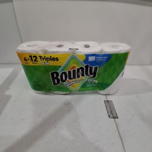 4PK BOUNTY PAPER TOWELS SELECT-A-SIZE - WHITE image 2
