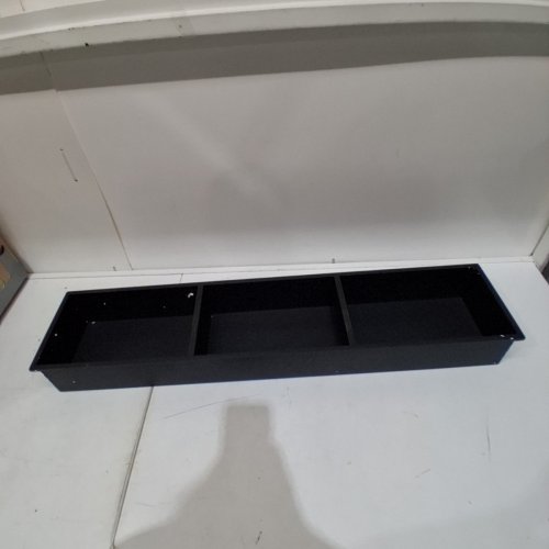 3-TIER SHOWER NICHE - 1FTX3FT - BLACK/METALLIC image 2