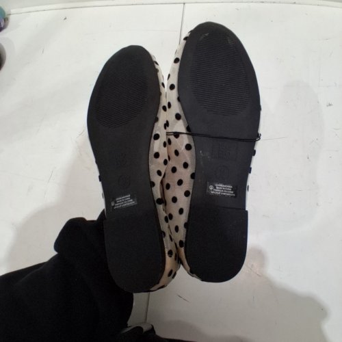 WOMEN'S NO BOUNDARIES MESH FLATS - 9 - BEIGE/BLACK (STYLE: 22DREAMERM26) image 5
