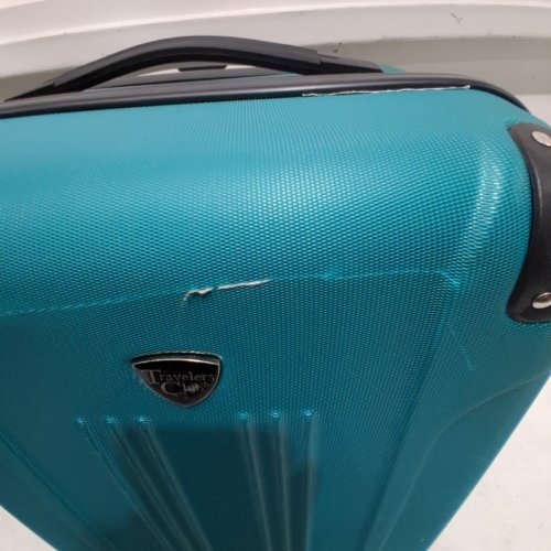 TRAVELERS CLUB CHICAGO HARDSIDE EXPANDABLE SPINNER LUGGAGE - 20" - TEAL (MODEL: HS-20720-EX-360N) image 3