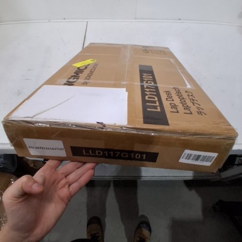 SONGMICS ADJUSTABLE LAPTOP DESK - 20" X 12" - WHITE (MODEL: LLD117G101) image 3