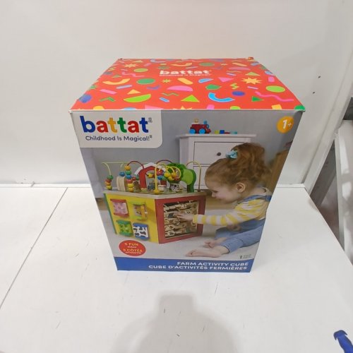 BATTAT KIDS FARM ACTIVITY CUBE image 2