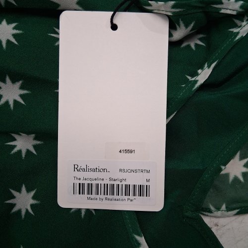 WOMEN'S RÉALISATION THE JAQUELINE DRESS - MEDIUM - STARLIGHT image 3