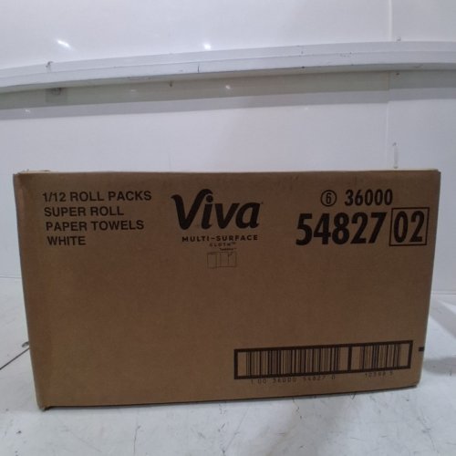 12PK VIVA MULTI-SURFACE CLOTH PAPER TOWELS SUPER ROLLS - 81 SHEETS PER ROLL image 2
