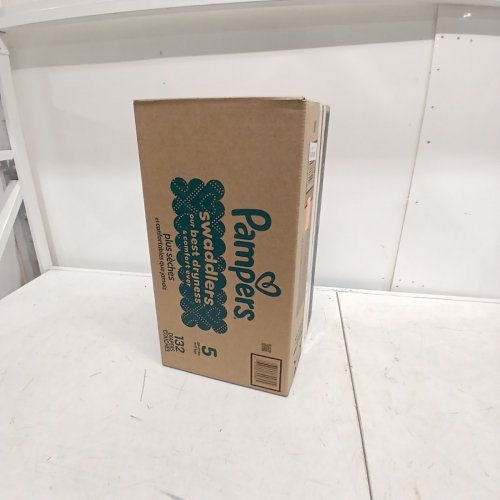 132PK PAMPERS SWADDLERS DISPOSABLE DIAPERS - SIZE 5 image 2