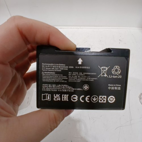 REPLACEMENT BATTERY FOR IROBOT VACCUMS - 14.4V - FIT FOR VARIOUS MODELS - BLACK - (MODEL: ABL-D2A) image 3