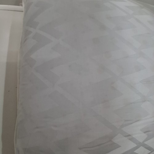 MALOUF Z ZONED DOUGH GEL-INFUSED MEMORY FOAM PILLOW - QUEEN - WHITE/BLUE (MODEL: ZZQQHPZG) image 3
