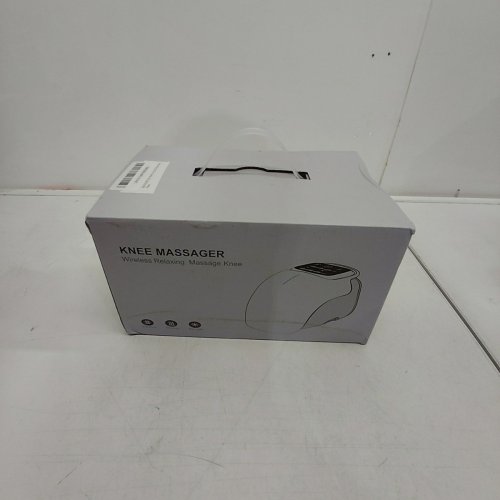 WIRELESS RELAXING KNEE MASSAGER - WHITE/BLACK image 4
