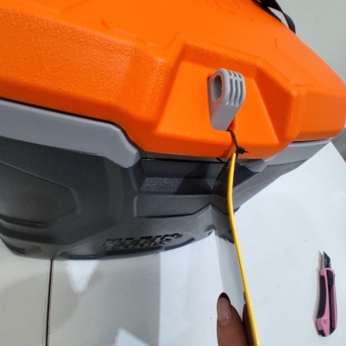 KLEIN TOOLS TRADESMAN PRO TOUGH BOX COOLER - 17QT - ORANGE/GREY (MODEL: 55600) image 3