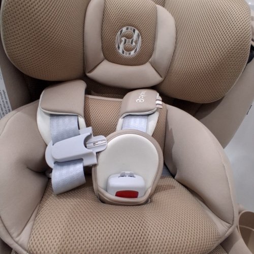 CYBEX GOLD CALLISTO G 360 ROTATING ALL-IN-ONE CONVERTIBLE CAR SEAT WITH SAFETY ASSURE PROTECTION SYSTEM - 120LBS MAX - ALMOND BEIGE (MODEL: 524000601) image 8