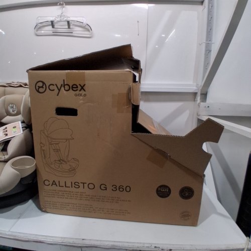 CYBEX GOLD CALLISTO G 360 ROTATING ALL-IN-ONE CONVERTIBLE CAR SEAT WITH SAFETY ASSURE PROTECTION SYSTEM - 120LBS MAX - ALMOND BEIGE (MODEL: 524000601) image 12
