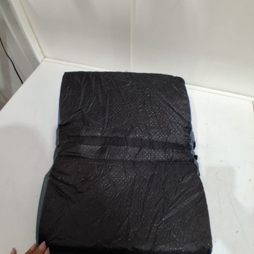 PLUSH PET BED - 20" X 16" - BLACK / GRAY image 3