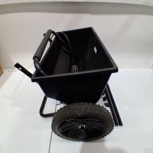 VEVOR WALK-BEHIND PUSH SPREADER ALL TERRAIN - 50LBS MAX - 18" SPREAD image 2