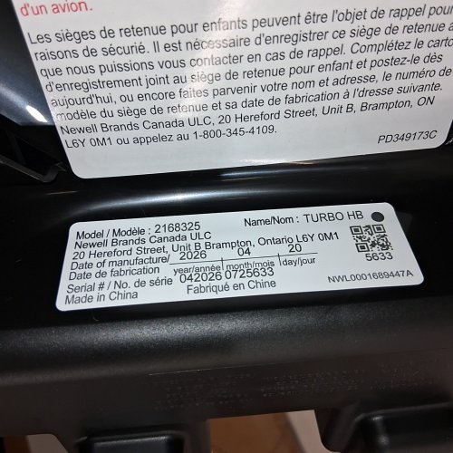 GRACO 2-IN-1 TURBOBOOSTER HIGHBACK TO BACKLESS BOOSTER CAR SEAT - 40-100LB MAX - BLACK (MODEL: 2168325) image 2
