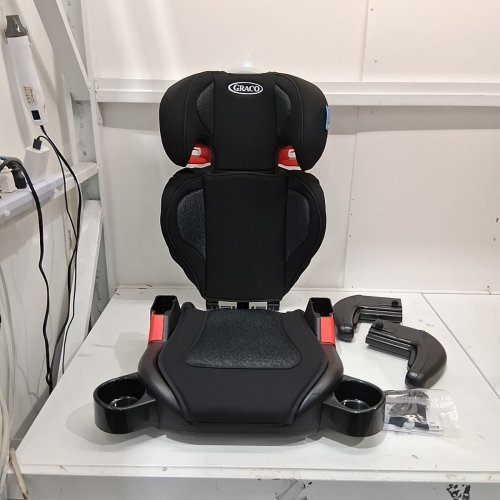 GRACO 2-IN-1 TURBOBOOSTER HIGHBACK TO BACKLESS BOOSTER CAR SEAT - 40-100LB MAX - BLACK (MODEL: 2168325) image 3