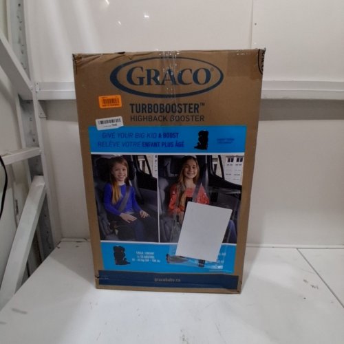 GRACO 2-IN-1 TURBOBOOSTER HIGHBACK TO BACKLESS BOOSTER CAR SEAT - 40-100LB MAX - BLACK (MODEL: 2168325) image 5