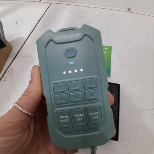 2PC LETWESAF ACCURATE 1/2 MILE RANGE WATERPROOF RADAR MOTION ALARM SYSTEM - GREEN (MODEL: HLIGM1G) image 2