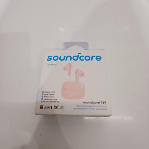 SOUNDCORE BY ANKER P31I WIRELESS BLUETOOTH ANC EARBUDS - 50H PLAYTIME - PINK (MODEL: D1202) image 5