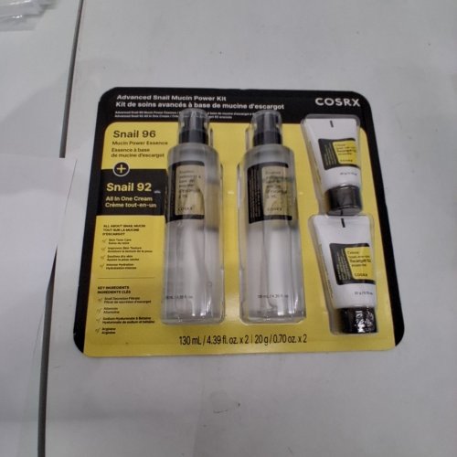 4PC COSRX ADVANCED SNAIL 92 ALL IN ONE CREAM & ESSENCE SET - 20G/ 130ML image 3