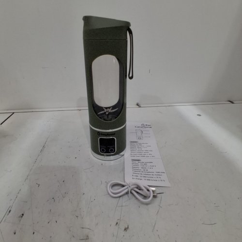 EASYSPEED PORTABLE USB RECHARGEABLE BLENDER - 500 ML - GREEN (MODEL: HS-880) image 2
