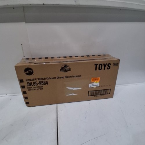 MATTEL JURASSIC WORLD COLOSSAL CHOMP GIGANOTOSAURUS DINOSAUR TOY - GRAY AND GREEN (ITEM: JNL65-9564) image 4