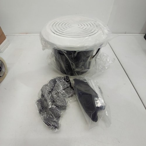 CIRCLE FAN FOR BATHROOM VENT - WHITE image 2