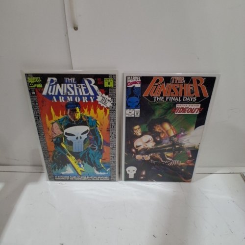 4 asstd MARVEL THE PUNISHER COMIC BOOKS - PUNISHER THE FINAL DAYS #58, PUNISHER ARMORY #6, PUNISHER AND NIGHTSTALKER #6, AND PUNISHER WAR ZONE #7 - VARIOUS AUTHORS image 4
