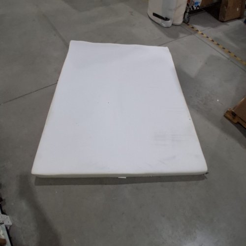 LAZYZIZI ELEVATED WEDGE STYLE MACHINE WASHABLE MATTRESS TOPPER - 5" QUEEN - WHITE image 3