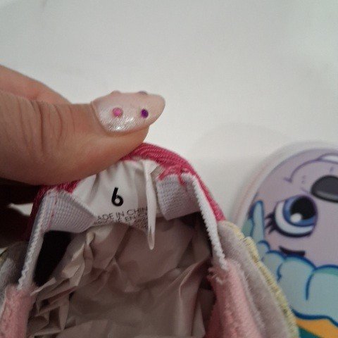 GIRL'S PAW PATROL SHOES - SIZE 6 - PINK / MULTICOLOUR image 4