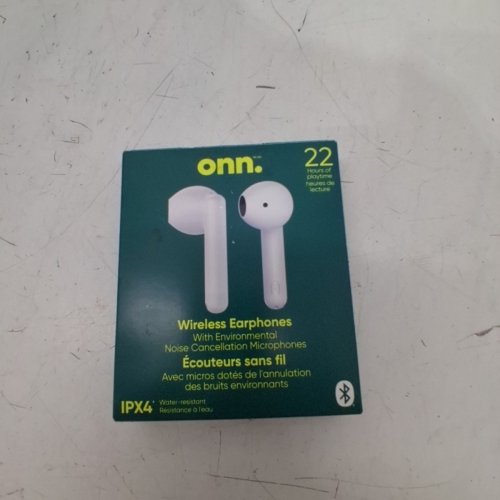 ONN WIRELESS IN-EAR EARPHONES WITH ENVIRONMENTAL NOISE CANCELLATION - 22 HOUR CHARGE - WHITE image 4