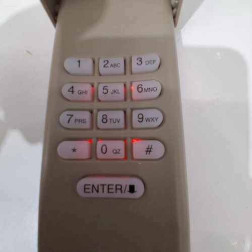 DDCAFOR UNIVERSAL GARAGE DOOR OPENER KEYPAD - 164FT RANGE - BEIGE (MODEL877MAX) image 2