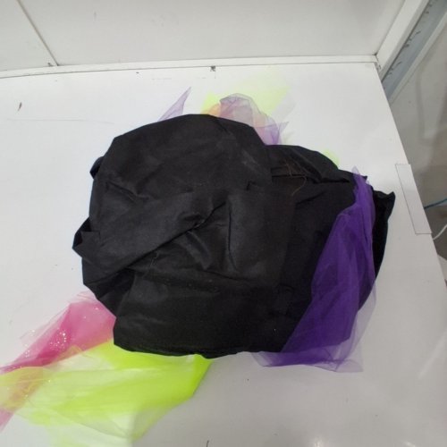 2PC GIRL'S PARTYHOLIC WITCHY WITCH COSTUME SET - LARGE (10-12) - BLACK / PURPLE / GREEN image 4