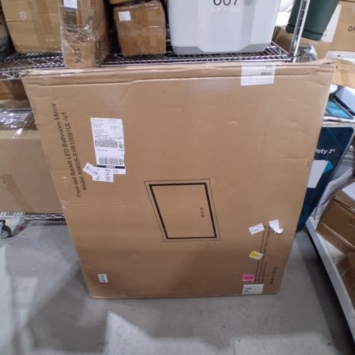 FRAMELESS BACK LIT ANTI FOG DIMMABLE BATHROOM MIRROR - 48" X 40" (MODEL:KM005-SR100091UL-V1) image 3