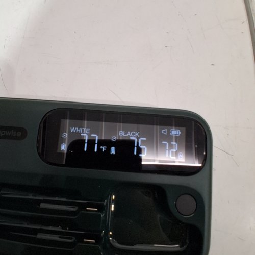 MAGNETIC BLUETOOTH WIRELESS BBQ MEAT THERMOMETER - GREEN/BLACK (MODEL: TNT-2BW) image 2