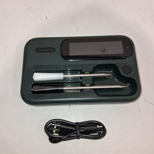 MAGNETIC BLUETOOTH WIRELESS BBQ MEAT THERMOMETER - GREEN/BLACK (MODEL: TNT-2BW) image 4